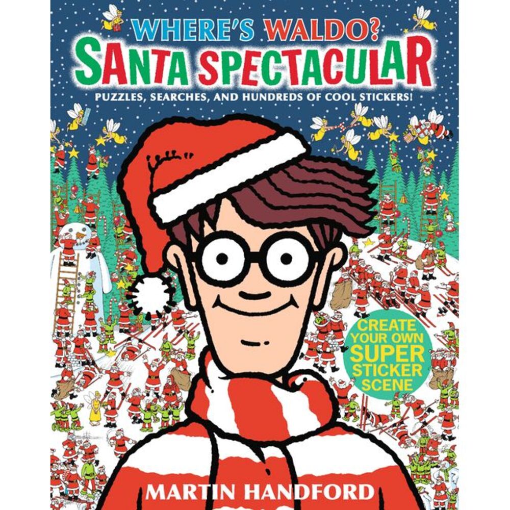 Where's Waldo? Santa Spectacular: (A Christmas-Themed Hidden Object Search-And-F